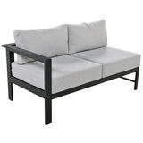 U_Style U-Shaped Outdoor Sectional Sofa Set