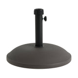 Ander Outdoor 68-Pound Round Umbrella Base - Brown