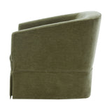 Elm - Skirted Swivel Chair