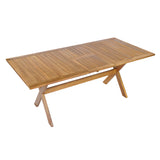 7-Piece Acacia Wood Outdoor Dining Set