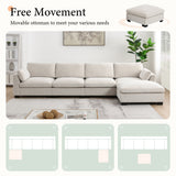 130" Modular Sectional Sofa
