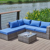 Patio Sofa With Cushions