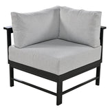 U_Style U-Shaped Outdoor Sectional Sofa Set