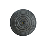 31.5' Tall Striped Concrete Column Fountain with LED Light - Gray Concrete Design
