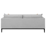 Montauk - Upholstered Sofa With Reversible Cushions - Light Gray