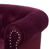 La Rosa - Victorian Chesterfield Tufted Sofa