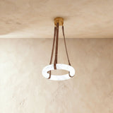 Aktis Alabaster Pendant Light