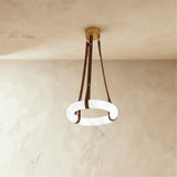 Aktis Alabaster Pendant Light