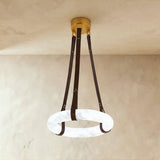 Aktis Alabaster Pendant Light