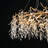 Anab Round Crystal Chandelier