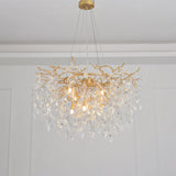 Anab Round Crystal Chandelier