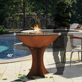 Arteflame XXL 40" Flat-Top Grill — Euro Base
