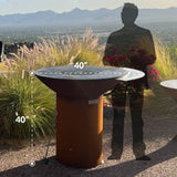 Arteflame Classic 40" Grill — Round Base