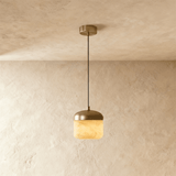 Asta Alabaster Pendant Light