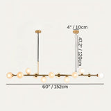 Astronex Linear Chandelier