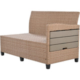 TOMAX 5-Piece Outdoor Patio Rattan Sofa Set