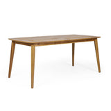 Outdoor Dining Table With Frame - Teak
