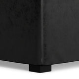 Avalon - Upholstered Square Coffee Table Storage Ottoman
