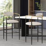 Upholstered Barstools (Set of 2)