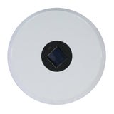 Solar Side Table with Built-in Solar Battery (White)