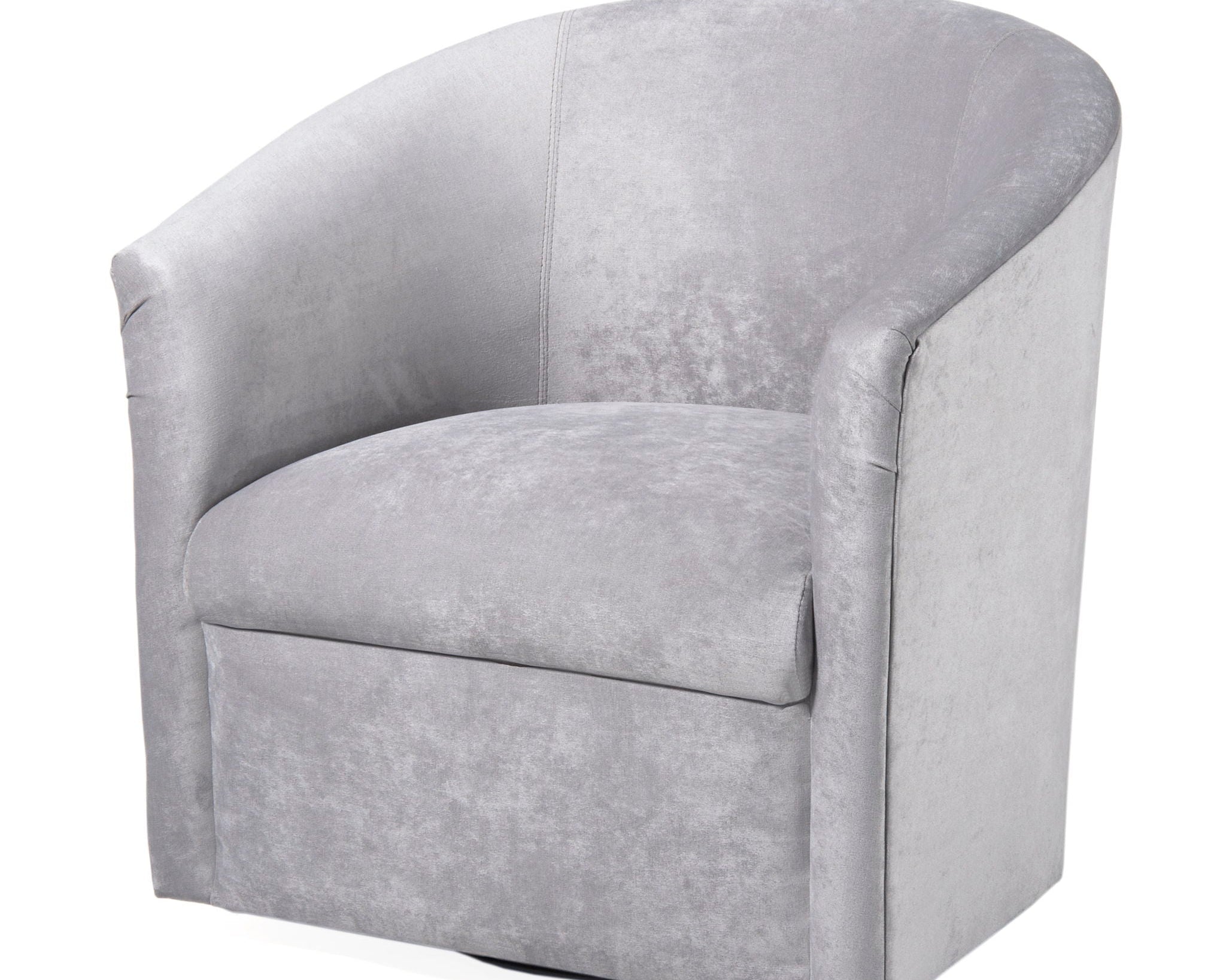 Eden - Swivel Chair With Upholstery And Hardwood Frame