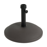 Ander Outdoor 68-Pound Round Umbrella Base - Brown