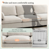 130" Modular Sectional Sofa