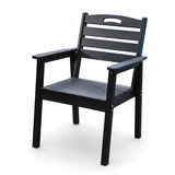 HDPE Outdoor Patio Dining Set with 6 Chairs