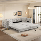3-In-1 Convertible Sleeper Sofa