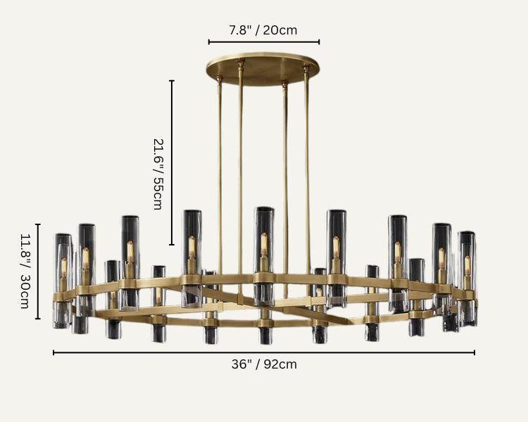 Bahir Candela Chandelier
