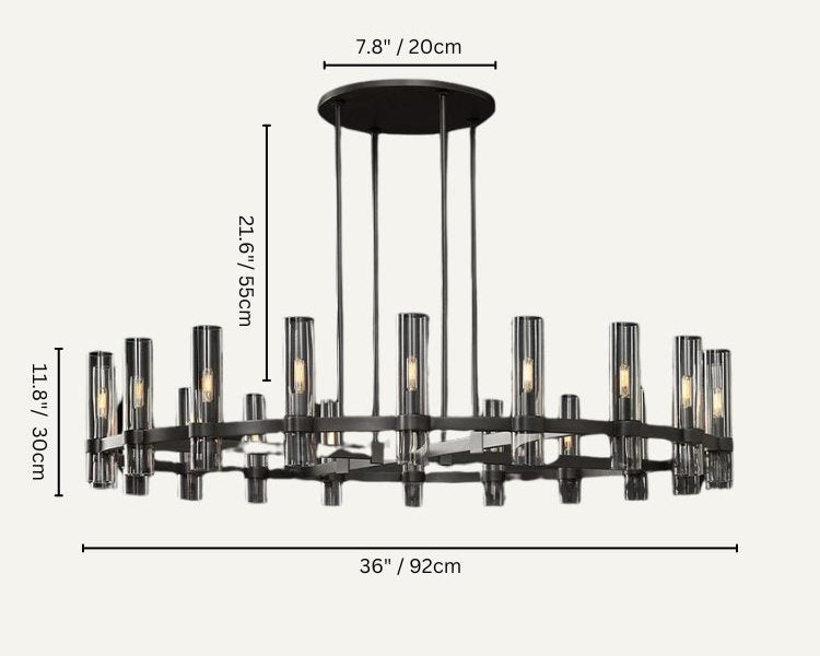 Bahir Candela Chandelier