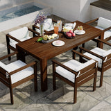 TREXM 7-Piece Patio Dining Table Set for 6