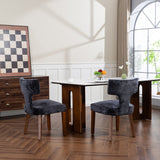 Mid Century Modern Dining Chairs Set of 2