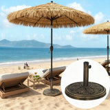 Umbrella Stand, Patio Umbrella Base, Resin Outdoor Umbrella Stand Base