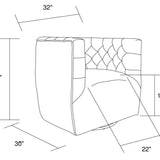 Delaney - Ergonomic Design Swivel Chair