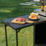 K&K 72.4' Large Grill Table for Big Green Egg