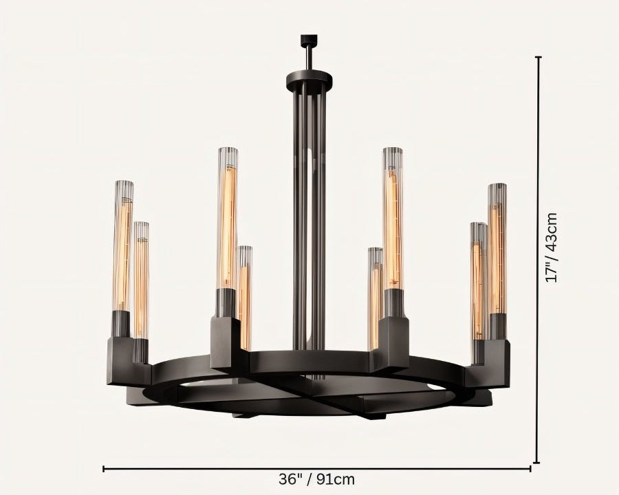 Birta Round Chandelier