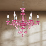 Brigitte Chandelier - Pink