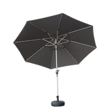 9FT Patio Umbrella, Outdoor Table Umbrella with Push Button Tilt and Crank, UV Protection Waterproof Market Sun Umbrella