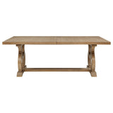 Fremont - Trestle Rectangular Dining Table With Removable Leaf