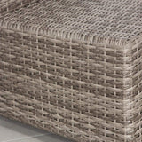 Stylish Outdoor Ottoman With Cushion For Comfort