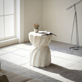Outdoor End Table - Marble