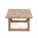 4-Pieces Acacia Wood Patio Furniture Set