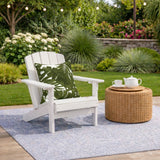 2 Pack Outdoor Throw Pillows, Waterproof & Fade-Resistant Patio Cushions (18x18 Inch, Green Leaf)