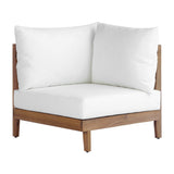 TOPMAX 8-Piece Acacia Wood Outdoor Patio Sofa Set