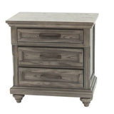 3 Piece Bedroom Set, Bed With 2 Nightstands