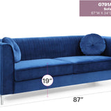 Delray - Micro Suede Sofa