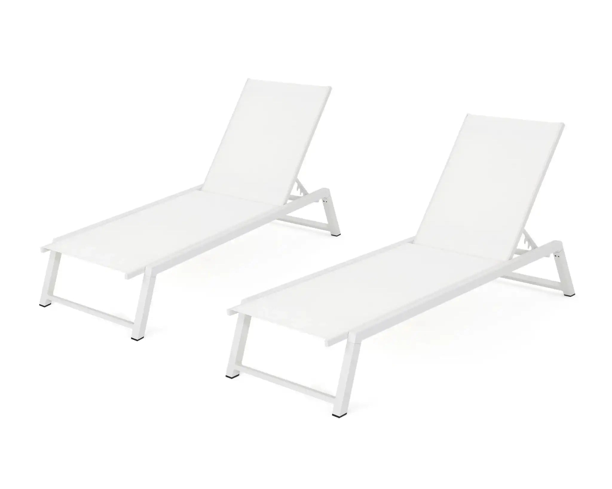 Myers Modern Chaise Lounge Set With Adjustable Back