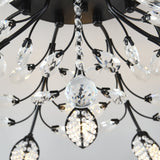15-Light Chandelier Crystal Ceiling Lamp