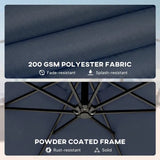 Outdoor Hanging Cantilever Umbrella